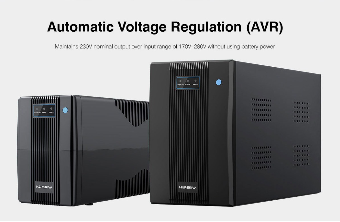 Marsriva MR-UF750 750VA Smart Line-Interactive UPS