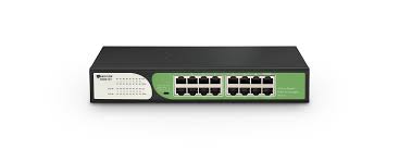 BDCOM S1500-16P2S 16-Port Unmanaged PoE Switch